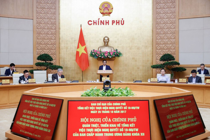 Ban Chỉ đạo của Chính phủ yêu cầu các cơ quan khẩn trương hoàn thiện dự thảo Nghị định quy định chức năng, nhiệm vụ, quyền hạn và cơ cấu tổ chức.