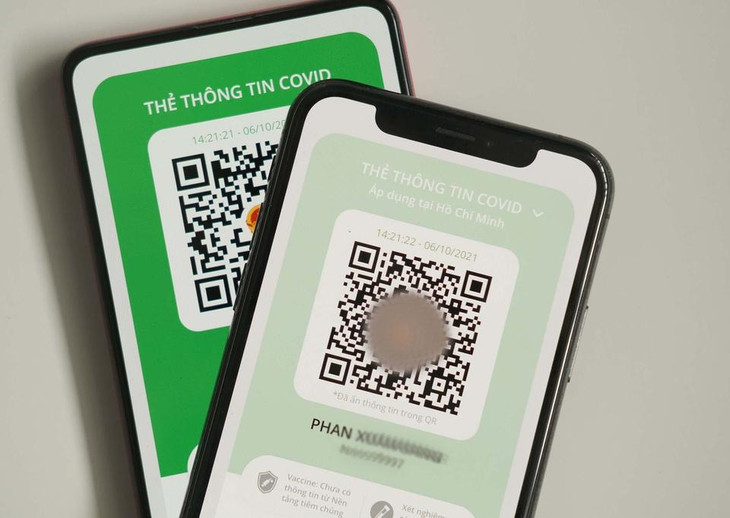 Màu sắc giao diện ứng dụng PC-Covid được thay đổi