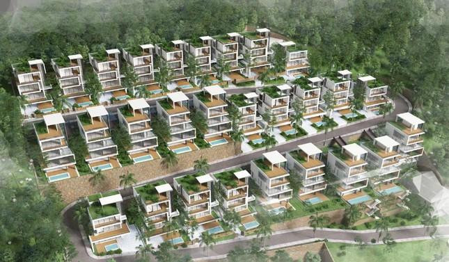 Dự án Khu biệt thự The Regal tọa lạc trên núi Nhỏ với diện tích 13.825 m2, gồm 28 căn biệt thự và công trình khách sạn