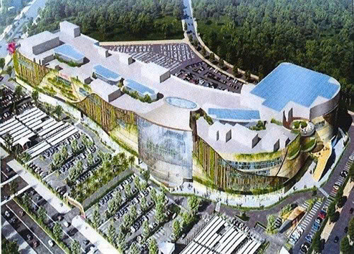 Phối cảnh Trung tâm thương mại Aeon Mall Biên Hòa