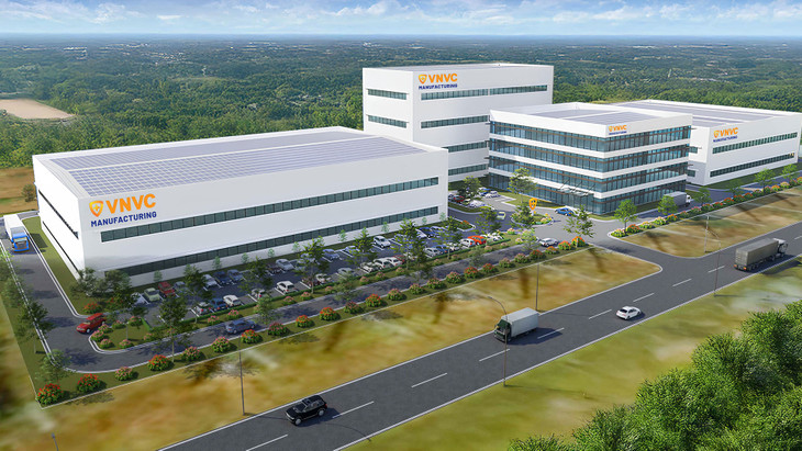 Thiết kế của Nhà máy sản xuất vaccine và sinh phẩm VNVC tại Long An