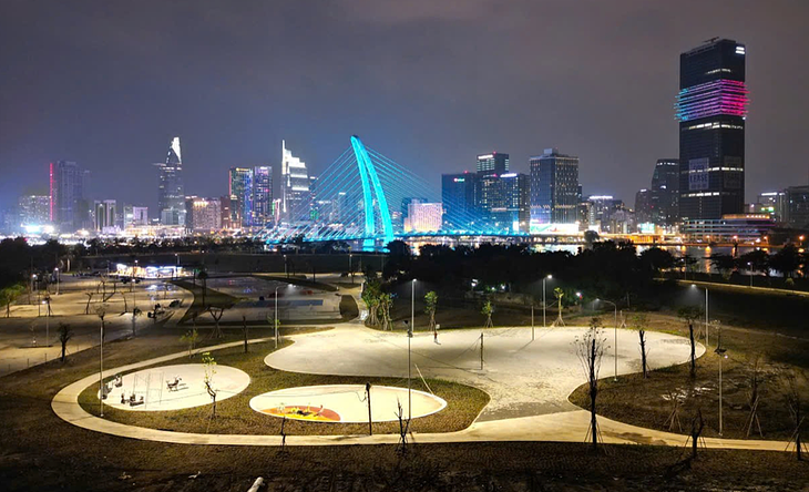 Các hạng mục trong công viên Sáng tạo đã hoàn thành Các hạng mục trong công viên Sáng tạo đã hoàn thành