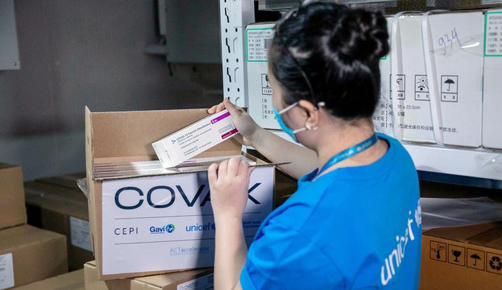 Gần 1,2 triệu liều AstraZeneca từ Covax về Việt Nam từ sáng 2/8