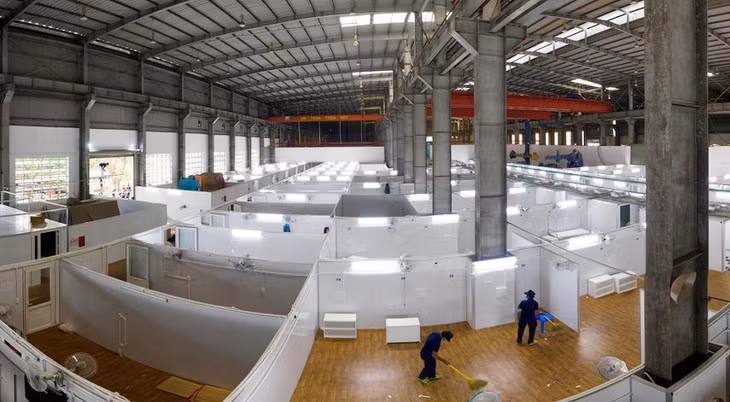 Việc đề xuất xây bệnh viện dã chiến ở khu công nghiệp nhằm duy trì chuỗi sản xuất