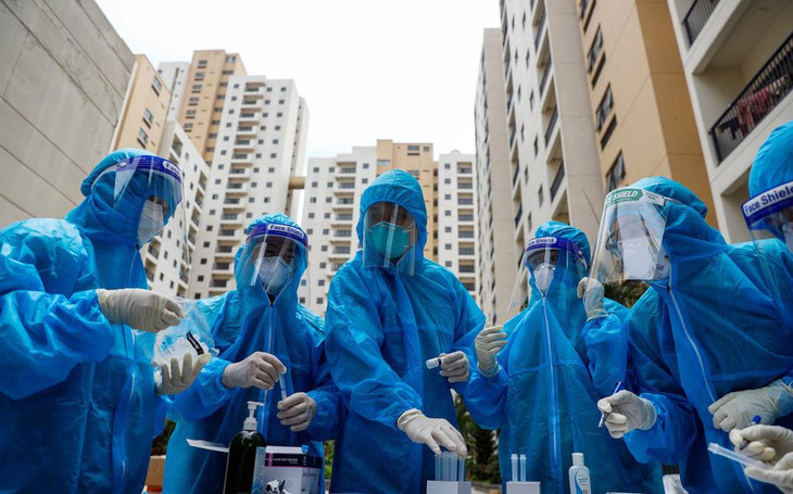 TP.HCM hiện có 41 cơ sở điều trị theo mô hình tháp 5 tầng, với hơn 46.000 giường TP.HCM hiện có 41 cơ sở điều trị theo mô hình tháp 5 tầng, với hơn 46.000 giường