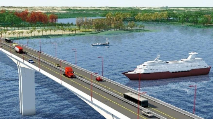 Phối cảnh cầu Nhơn Trạch, hạng mục quan trọng của Dự án 1A Phối cảnh cầu Nhơn Trạch, hạng mục quan trọng của Dự án 1A