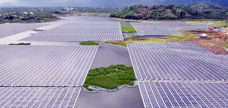 Dự án điện mặt trời ở Bà Rịa - Vũng Tàu chưa được nghiệm thu đã hoạt động.