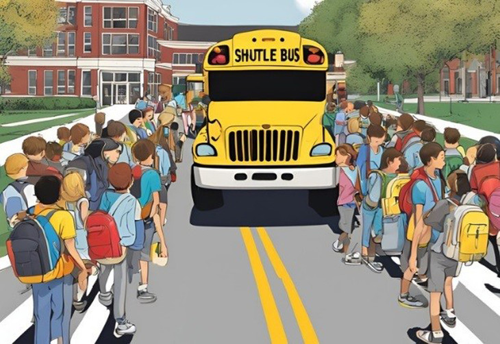 Quy định bắt buộc có camera giám sát bên trong xe đưa đón học sinh đang được áp dụng tại nhiều nước