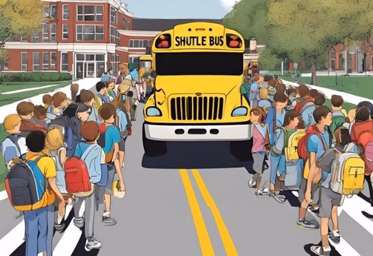 Quy định bắt buộc có camera giám sát bên trong xe đưa đón học sinh đang được áp dụng tại nhiều nước