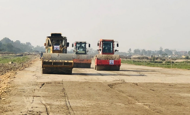 Nhà thầu thi công đường vành đai 4 qua địa bàn huyện Thanh Oai