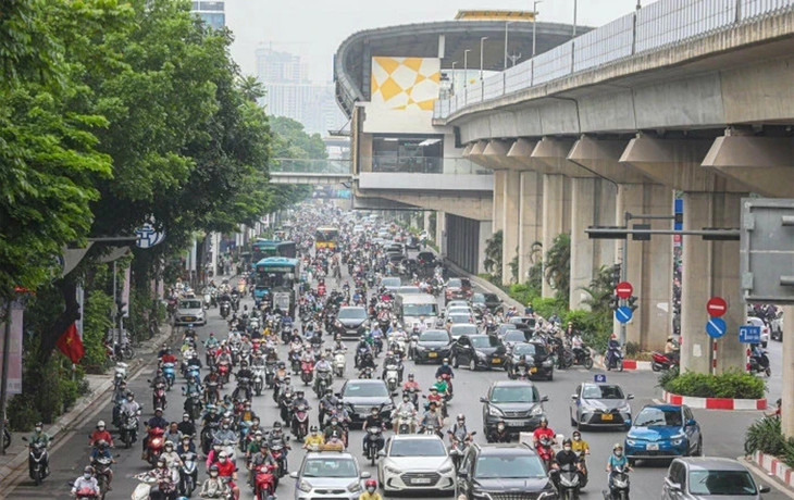 Ùn tắc giao thông sẽ làm ảnh hưởng tới thời gian đi lại của người dân. Ảnh minh họa.