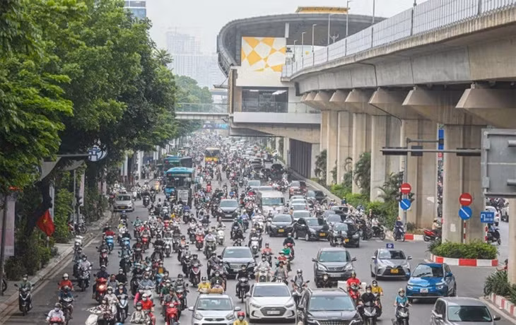 Ùn tắc giao thông sẽ làm ảnh hưởng tới thời gian đi lại của người dân. Ảnh minh họa.