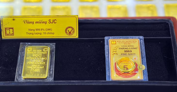 Giá vàng miếng SJC niêm yết từ 81 - 83,5 triệu đồng/lượng tính đến 15h ngày 1/6