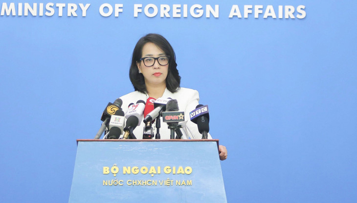 Người phát ngôn Bộ Ngoại giao Phạm Thu Hằng