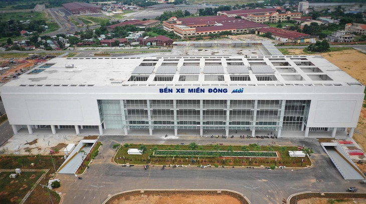 Bến xe Miền Đông mới hồi tháng 7 Bến xe Miền Đông mới hồi tháng 7