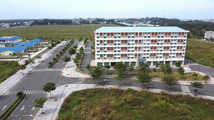 Nhà ở công nhân tại Khu công nghiệp Bàu Xéo, huyện Trảng Bom