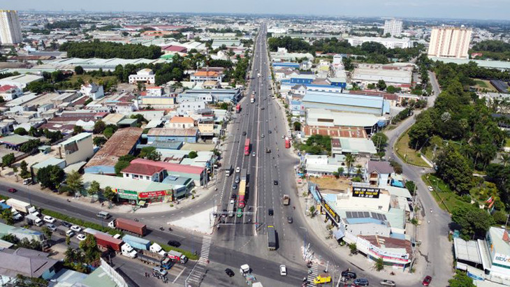 Dự án cao tốc TP.HCM - Chơn Thành có đoạn trùng với Đường tỉnh 743 Dự án cao tốc TP.HCM - Chơn Thành có đoạn trùng với Đường tỉnh 743