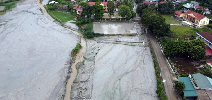 Lào Cai phạt Công ty đồng Tả Phời 650 triệu đồng sau sự cố vỡ cống hồ thải.