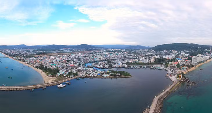 Toàn cảnh thành phố Phú Quốc