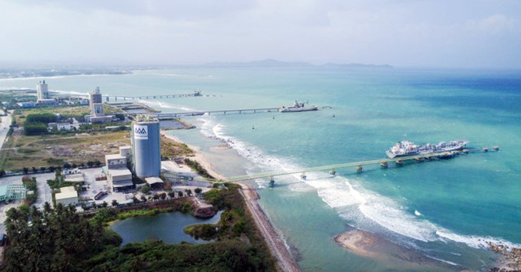 Một góc Khu kinh tế Vân Phong