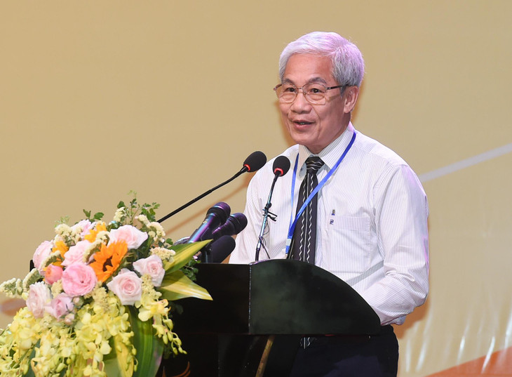 Giáo sư Đào Xuân Học, nguyên Phó Chủ tịch Ủy ban Biến đổi khí hậu Việt Nam. Ảnh: VGP