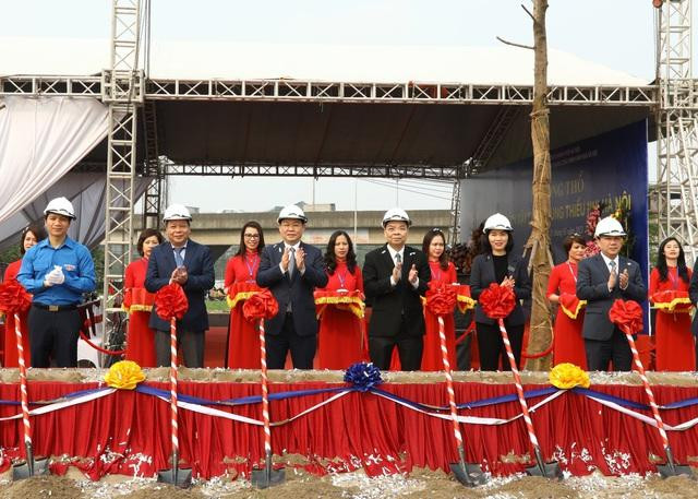 Lãnh đạo Thành phố Hà Nội động thổ xây dựng Cung Thiếu nhi mới