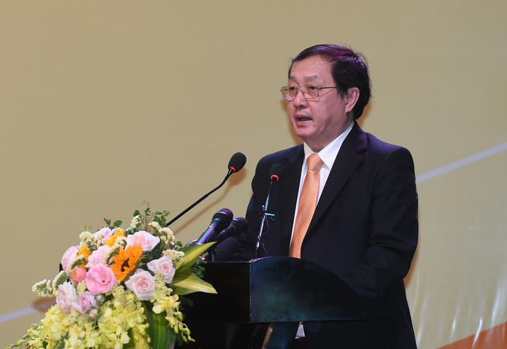Bộ trưởng Bộ KHCN Huỳnh Thành Đạt phát biểu. Ảnh: VGP