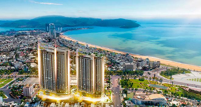 Phác thảo dự án Trung tâm thương mại, dịch vụ và căn hộ I-Tower Quy Nhơn