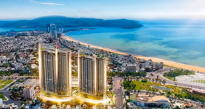 Phác thảo dự án Trung tâm thương mại, dịch vụ và căn hộ I-Tower Quy Nhơn