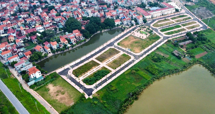 Khu đất đấu giá Lòng Khúc, xã Tiền Yên, huyện Hoài Đức