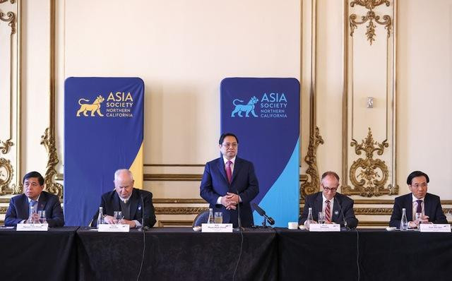 Thủ tướng mong muốn các đối tác Hoa Kỳ tiếp tục thúc đẩy các hoạt động hợp tác nói chung, khởi nghiệp đổi mới sáng tạo nói riêng - Ảnh: VGP Thủ tướng mong muốn các đối tác Hoa Kỳ tiếp tục thúc đẩy các hoạt động hợp tác nói chung, khởi nghiệp đổi mới sáng tạo nói riêng - Ảnh: VGP