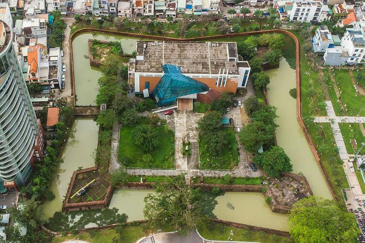 Hiện trạng di tích thành Điện Hải và sau khi được tôn tạo, phục hồi.