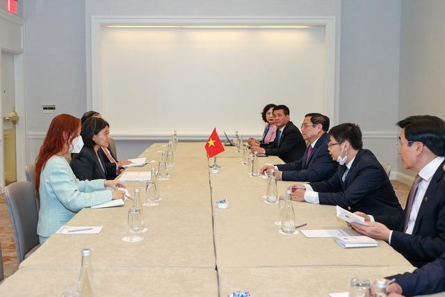 Trưởng Đại diện thương mại Hoa Kỳ đề nghị hai bên tiếp tục duy trì khuôn khổ thương mại và đầu tư ổn định, hướng tới cán cân thương mại hài hòa và bền vững - Ảnh: VGP