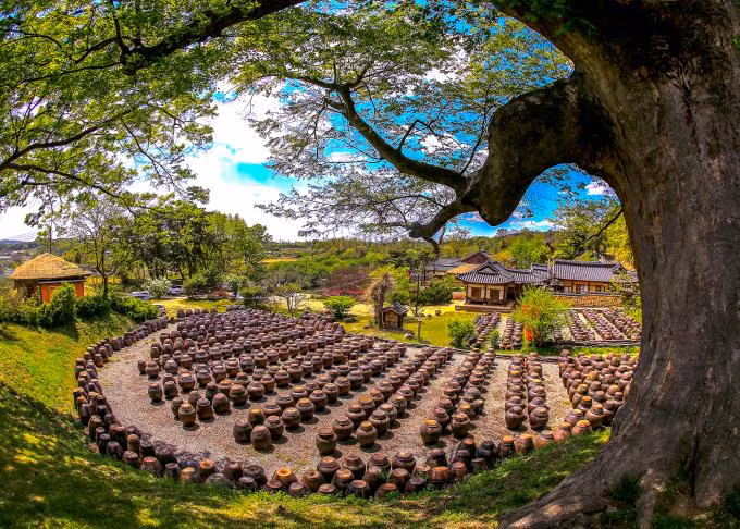 Khu nhà cổ Myeongjae, Chungcheongnam-do, là một điểm du lịch hút khách ở Hàn Quốc.