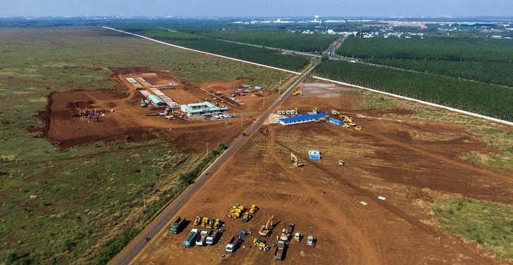 Sân bay Long Thành khởi công giai đoạn 1.