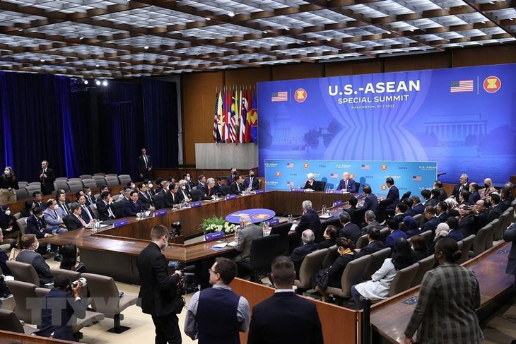 Quang cảnh Hội nghị cấp cao đặc biệt ASEAN-Hoa Kỳ. Ảnh: TTXVN