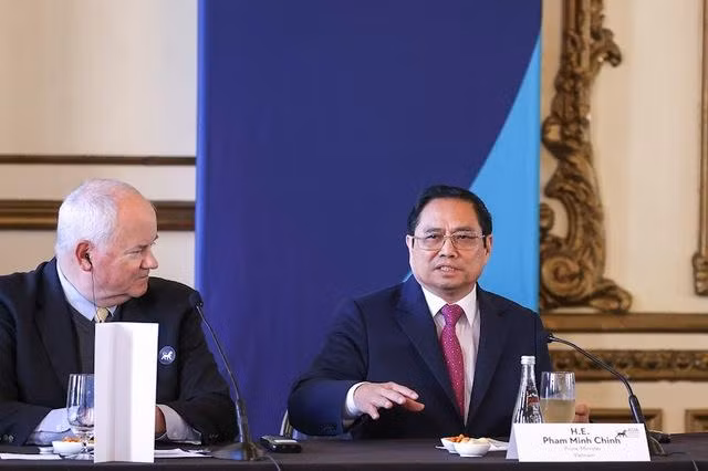 Thủ tướng cho hay, Chính phủ đang hoàn thiện thể chế, chính sách để đón các starup - Ảnh: VGP