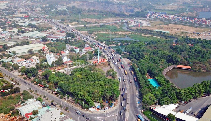 Toàn tuyến Vành đai 3 hiện chỉ đoạn Tân Vạn - Bình Chuẩn (một phần đường Mỹ Phước - Tân Vạn thuộc Bình Dương) hoàn thành