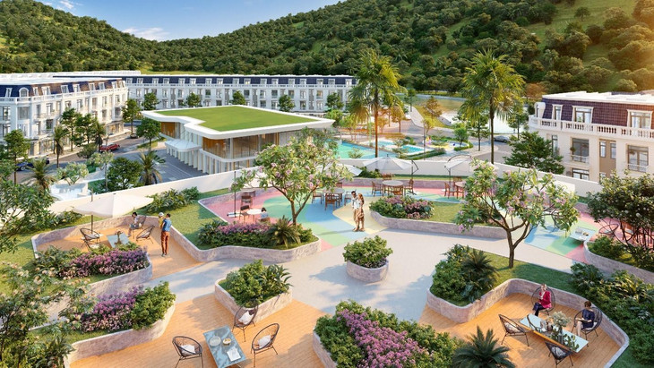 Chuỗi tiện ích nội khu hiện đại đáp ứng nhu cầu sống tiện nghi của cộng đồng cư dân trẻ.