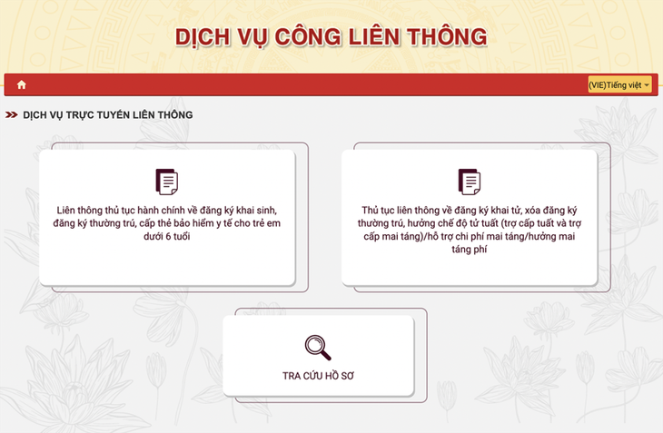 Hai nhóm dịch vụ liên thông sắp triển khai trên cả nước