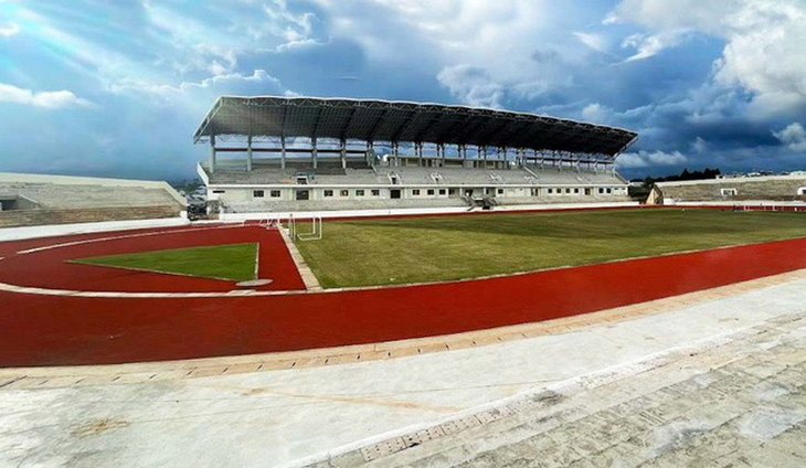 Dự án xây dựng sân vận động Đà Lạt bị chậm tiến độ thời gian dài Dự án xây dựng sân vận động Đà Lạt bị chậm tiến độ thời gian dài