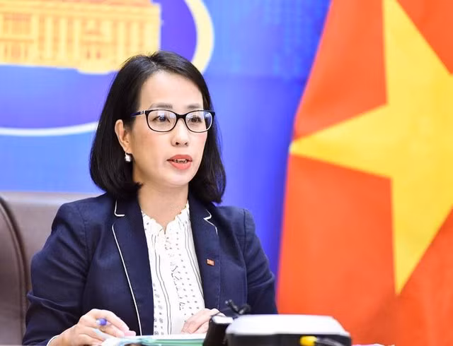 Phó phát ngôn Bộ Ngoại giao Việt Nam Phạm Thu Hằng
