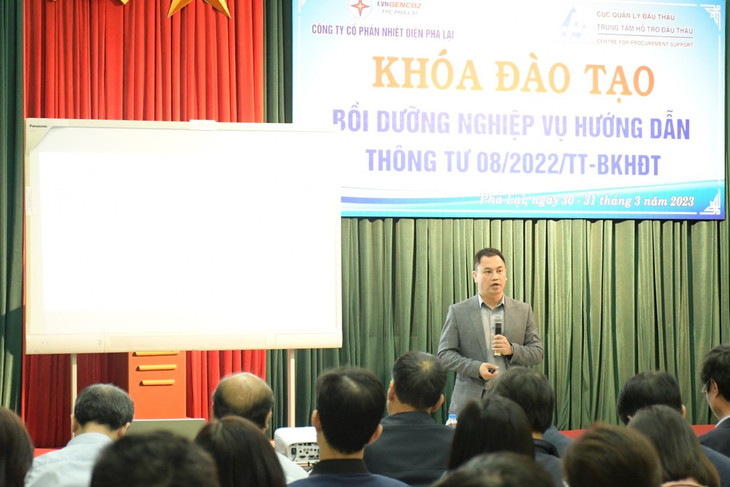 Khóa đào tạo bồi dưỡng nghiệp vụ hướng dẫn TT 08/2022/TT-BKHĐT