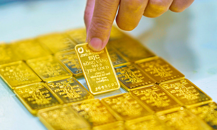 Mỗi lượng vàng miếng và nhẫn trơn ngày 11/11 giảm 100.000 - 500.000 đồng một lượng