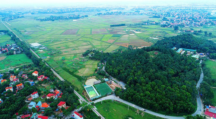 Vị trí quy hoạch xây dựng Dự án Tổ hợp giải trí thương mại - trường đua ngựa tại Sóc Sơn, Hà Nội