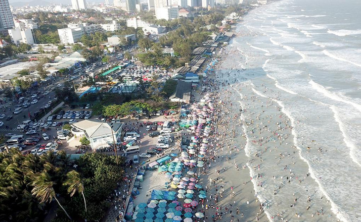 Một góc khu đất chạy dọc đường Thùy Vân (mép biển) từ đường Phan Chu Trinh đến đầu đường Nguyễn An Ninh, nơi sẽ bị thu hồi