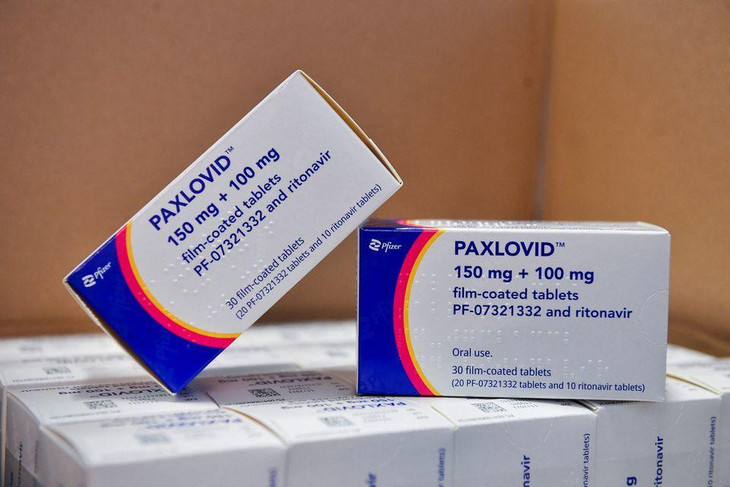 Thuốc Paxlovid điều trị Covid-19. Ảnh: Reuters Thuốc Paxlovid điều trị Covid-19. Ảnh: Reuters