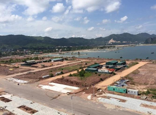 Một góc dự án Ocean Park Vân Đồn đang được rao bán rầm rộ dù các bên liên quan đang vướng tranh chấp