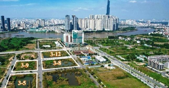 Khu đất đấu giá tại Thủ Thiêm gây ồn ào dư luận trong thời gian qua.