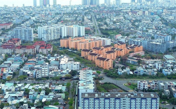 Hàng loạt nhà ở xã hội được xây dựng tại phường Nại Hiên Đông, quận Sơn Trà